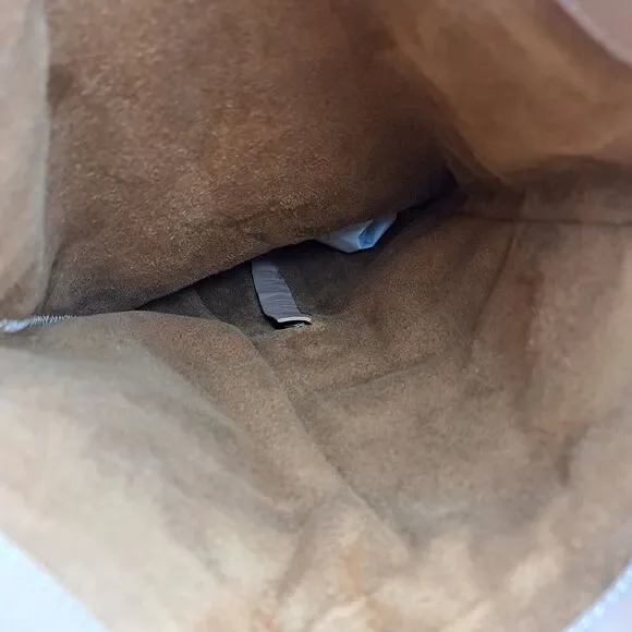 Blondo Wrangle Waterproof Wester Knee High Boot Women's Sz 7.5 Taupe Suede (NWT) - Picture 9 of 9